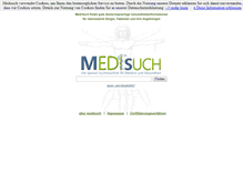 Tablet Screenshot of medisuch.de